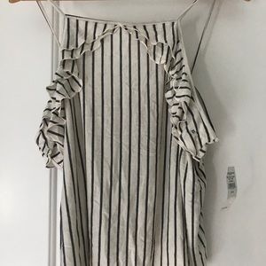 Stripped halter neck American Eagle tank top NWT